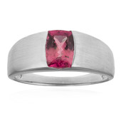 Gouden ring met een roze toermalijn (CUSTODANA)