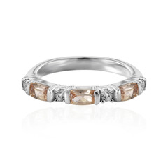 Zilveren ring met Ouro Preto Imperial Topaz