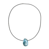 Halsketting met een larimar