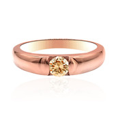 Gouden ring met een VS1 Argyle-Rose de France-Diamant (Annette)