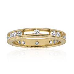 Gouden ring met Diamanten SI1 (G)