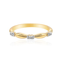 Gouden ring met Diamanten SI2 (G)