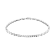 Platina armband met I1 (H) Diamanten (CIRARI)