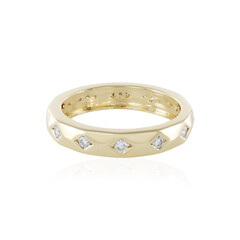 Gouden ring met SI2 (H) Diamanten (de Melo)