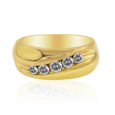 Gouden ring met een Diamant SI1 (G) (Annette)