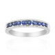 Gouden ring met Blauwe Ceylon saffieren