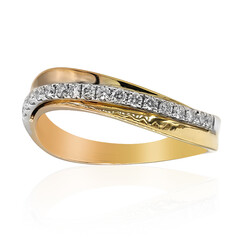 Gouden ring met I1 (H) Diamanten (CIRARI)