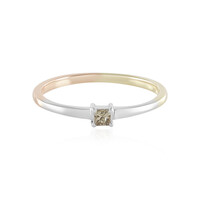 Gouden ring met een I2 Champagne Diamant