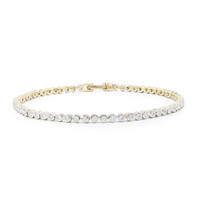 Gouden armband met Diamanten SI1 (G)