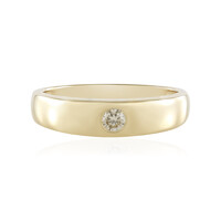 Gouden ring met een I2 Bruine Diamant