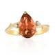 Gouden ring met een Congo Neon Toermalijn (Smithsonian)