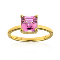 Gouden ring met een Roze diaspoor (AMAYANI)