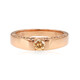 Gouden ring met een SI1 Argyle Rose De France Diamant (Annette)