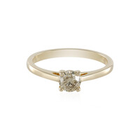 Gouden ring met een I1 Bruine Diamant