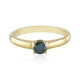 Zilveren ring met een I2 Blauwe Diamant