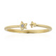 Gouden ring met een Diamant SI1 (G) (Annette)