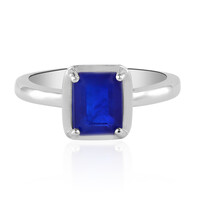 Zilveren ring met een Koningsblauwe Spinel