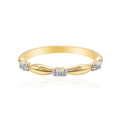 Gouden ring met Diamanten SI2 (G) (Annette)