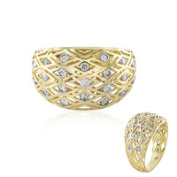 Gouden ring met I1 (I) Diamanten (Ornaments by de Melo)