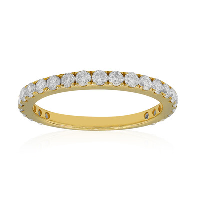 Gouden ring met I1 (H) Diamanten (CIRARI)