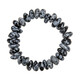 Armband met sneewvlokken obsidiaanstenen