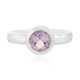 Zilveren ring met een lavendel amethist (MONOSONO COLLECTION)