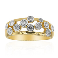 Gouden ring met I1 (H) Diamanten (CIRARI)