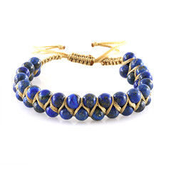 Armband met lapis lazulistenen