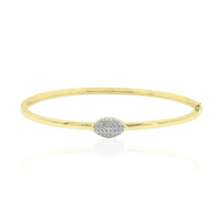 Gouden armband met Diamanten SI2 (G)