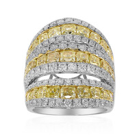 Gouden ring met SI2 (H) Diamanten (CIRARI)