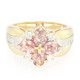 Gouden ring met Onverhitte Padparadscha Saffieren (AMAYANI)