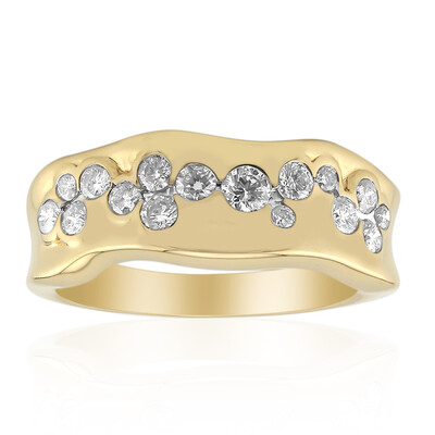 Gouden ring met een Diamant SI1 (G) (Annette)