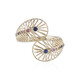 Gouden ring met blauwe saffieren (Ornaments by de Melo)