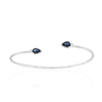 Gouden armband met Blauwe Ceylon saffieren