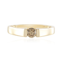 Gouden ring met een I1 Bruine Diamant (SUHANA)