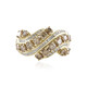 Gouden ring met I2 Champagne Diamanten (de Melo)