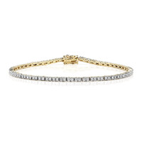 Gouden armband met Diamanten SI1 (G)