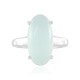 Zilveren ring met een Aqua Chalcedoon