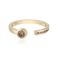 Gouden ring met een I2 Champagne Diamant (de Melo)