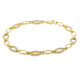 Gouden armband met I1 (H) Diamanten (CIRARI)