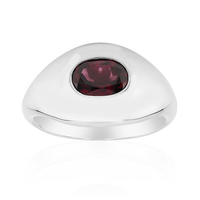 Zilveren ring met een Rift Valley Rhodoliet (Remy Rotenier)