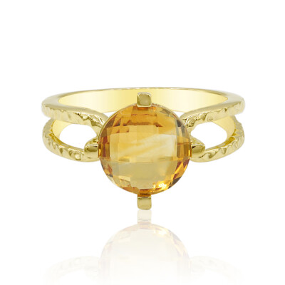 Gouden ring met een citrien (Adela Gold)