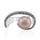 Zilveren ring met een Ming Parel (Annette classic)