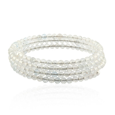 Armband met witte topaasstenen (Riya)