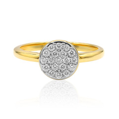 Gouden ring met IF Diamanten (D)