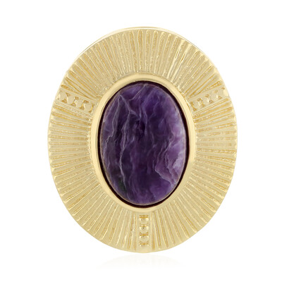 Zilveren hanger met een Charoite (MONOSONO COLLECTION)