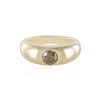 Gouden ring met een I3 Champagne Diamant (de Melo)