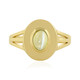 Zilveren ring met een kattenoog-chrysoberil