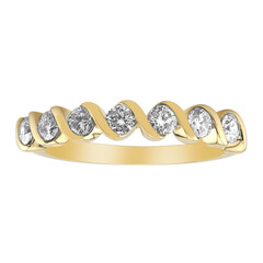 Gouden ring met Diamanten SI1 (G)