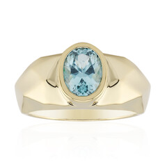 Gouden ring met een Teal Toermalijn (Rifkind 1894 Collection)